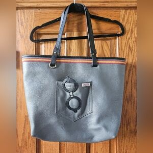 Loungefly Harry Potter Gray Tote, Gryffindor